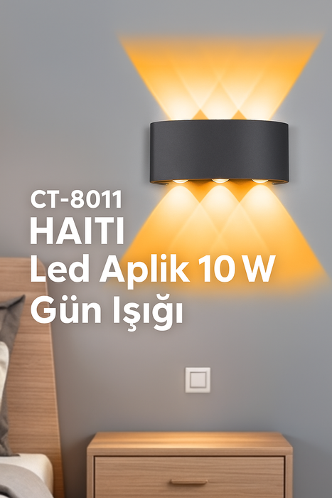 CT-8011 Haiti Led Aplik 10 W Günışığı